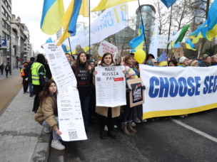 #MakeRussiaPay: у містах Європи та США виставили рахунок Росії за злочини в Україні на 300 млрд доларів заморожених активів