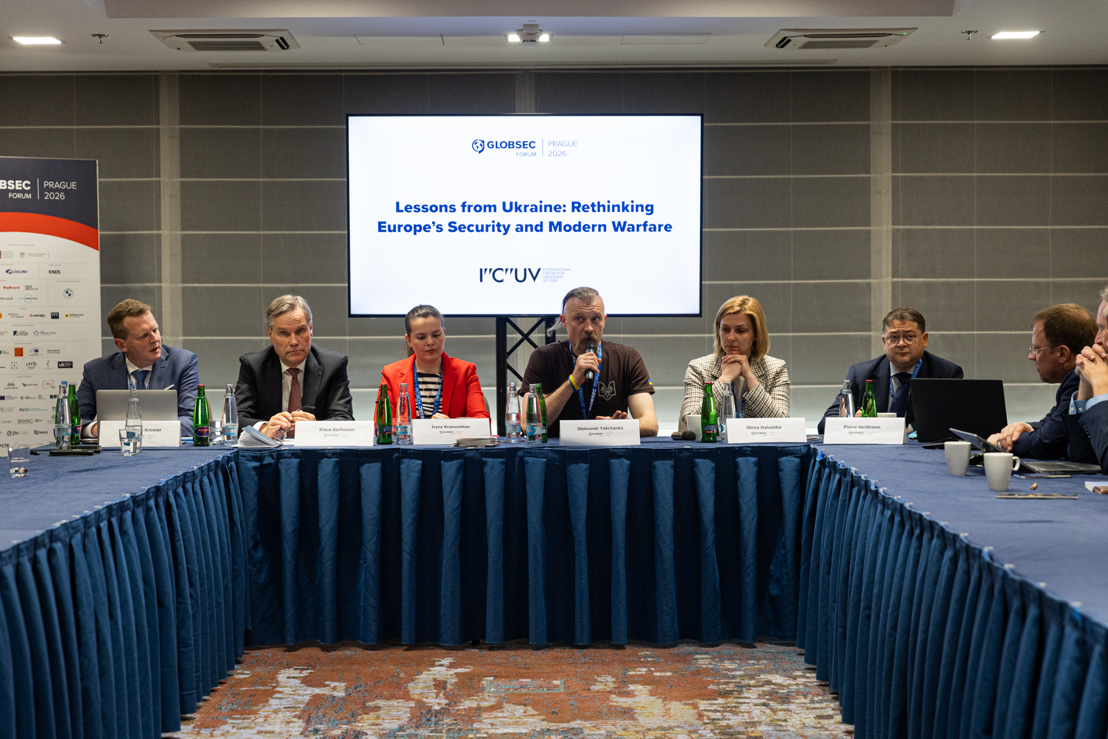 At GLOBSEC 2026, ICUV Calls on Europe to Shift from Managing Russia’s War to Investing in Ukraine’s Victory