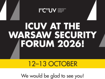 ICUV at the Warsaw Security Forum 2026: the messages we’re bringing