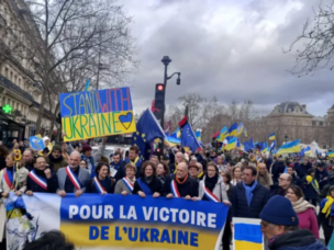Акції по всьому світу до третьої річниці повномасштабного вторгнення рф