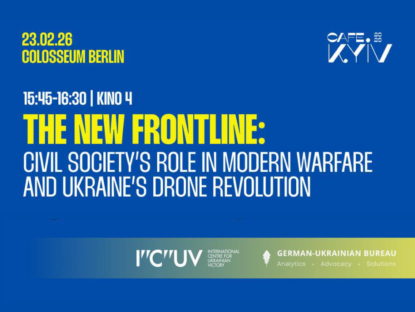 Café Kyiv in Berlin: The New Frontline: Civil Society’s Role in Modern Warfare and Ukraine’s Drone Revolution