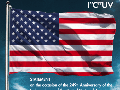 STATEMENT on the occasion of the 249th Anniversary of the Independence of the United States of America