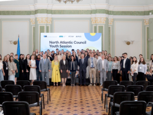 ICUV’s representatives Hanna Hopko and Olena Halushka took part in North Atlantic Council Youth Session for Ukrainian students