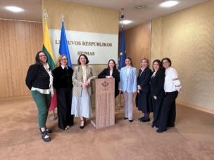 Ukrainian delegation told about russian war crimes in the Lithuanian Seimas