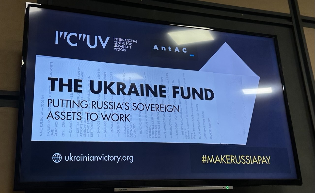 ICUV Diplomatic Briefing: THE UKRAINE FUND. Putting Russia’s Sovereign Assets to Work