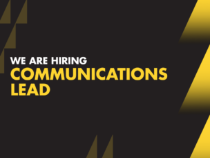We are hiring: Communications Lead